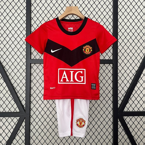 Camiseta Manchester United Primera Retro Niño 2009 2010